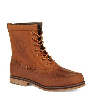 Ralph Lauren Polo Whitsand Leather Upper Boot